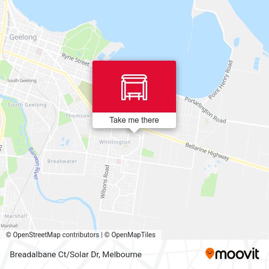 Breadalbane Ct/Solar Dr map