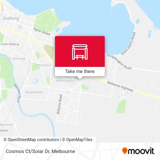 Mapa Cosmos Ct/Solar Dr