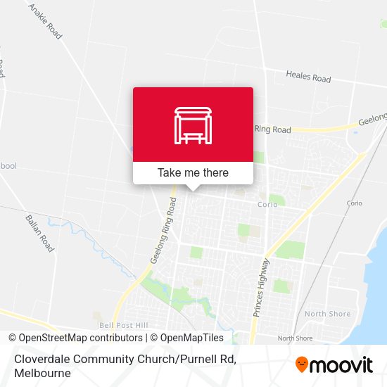 Cloverdale Community Church / Purnell Rd map