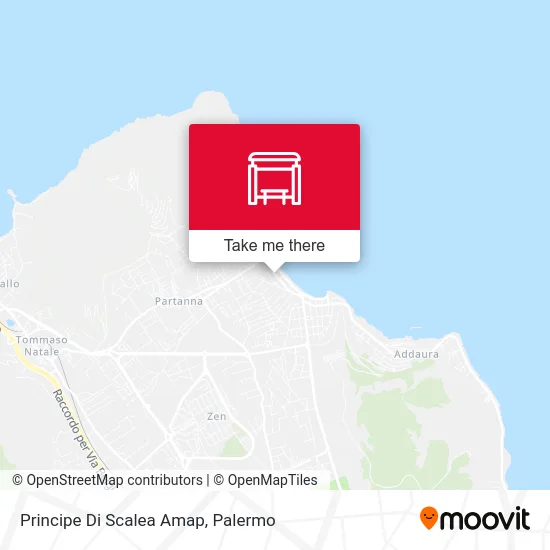 Principe Di Scalea Amap map