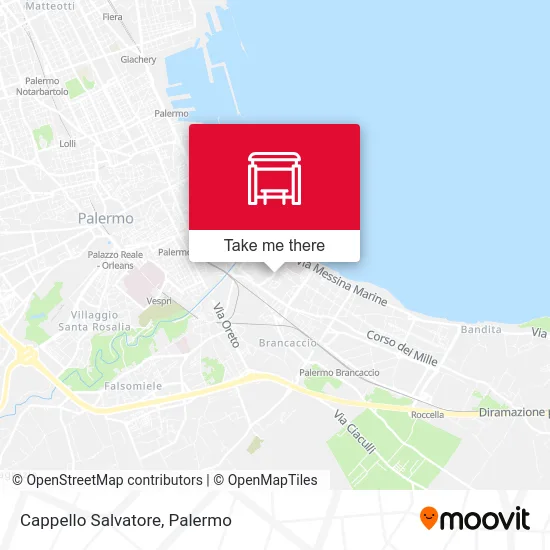 Cappello Salvatore map