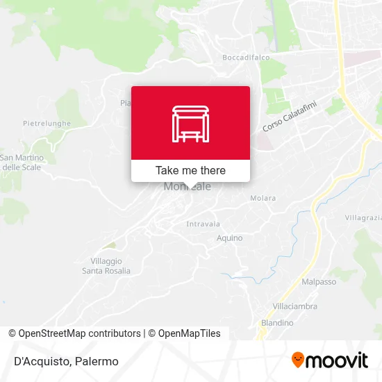D'Acquisto map