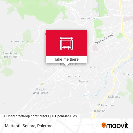 Matteotti Square map