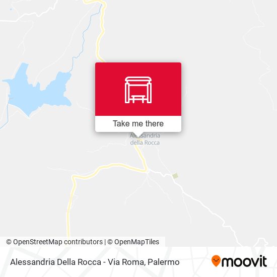 Alessandria Della Rocca - Via Roma map