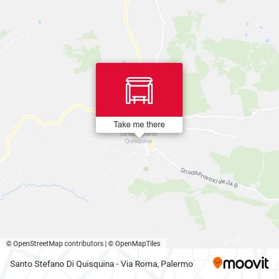 Santo Stefano Di Quisquina - Via Roma map