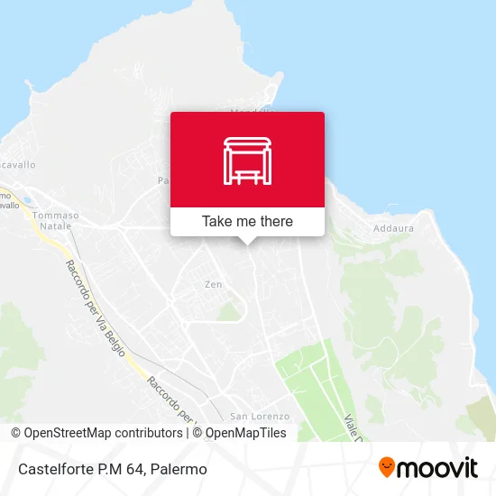 Castelforte P.M 64 map