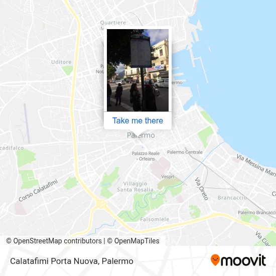 Calatafimi Porta Nuova map