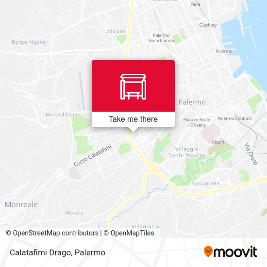 Calatafimi Drago map