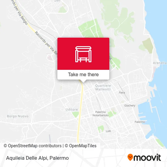 Aquileia Delle Alpi map