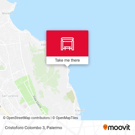 Cristoforo Colombo 3 map