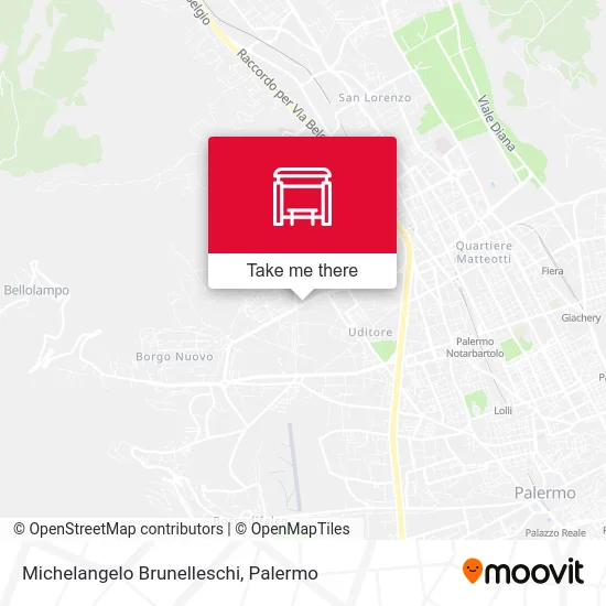 Michelangelo Brunelleschi map
