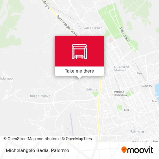 Michelangelo Badia map