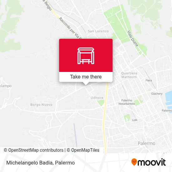 Michelangelo Badia map