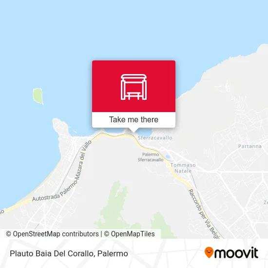 Plauto Baia Del Corallo map