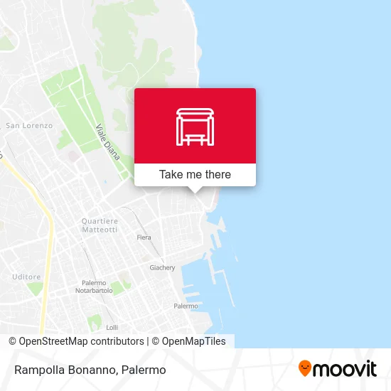 Rampolla Bonanno map