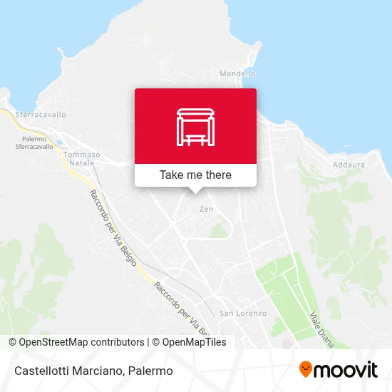 Castellotti Marciano map