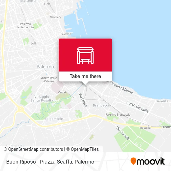 Buon Riposo - Scaffa Square map