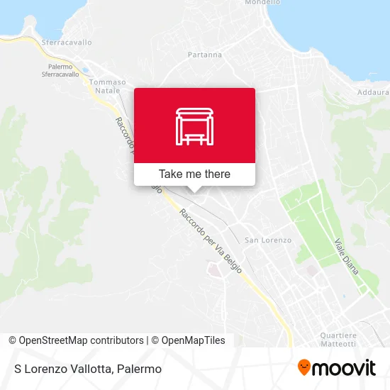 S Lorenzo Vallotta map