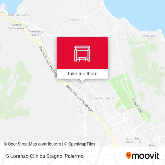 S Lorenzo Clinica Stagno map