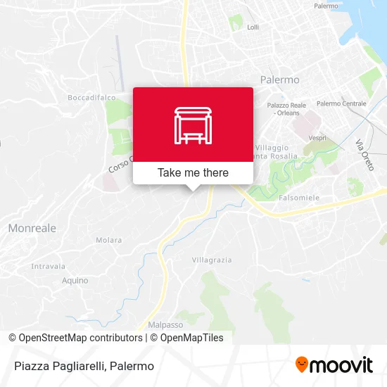 Pagliarelli Square map