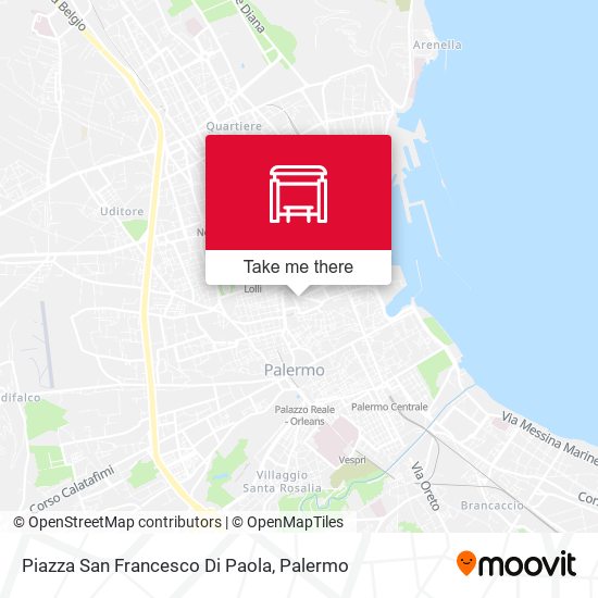 Piazza San Francesco Di Paola map