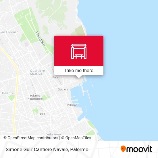 Simone Guli' Cantiere Navale map