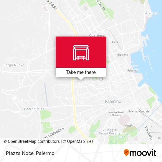 Piazza Noce map