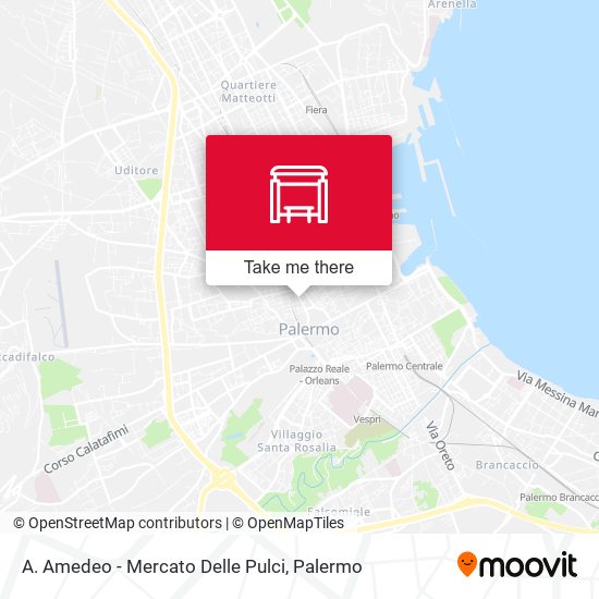 A. Amedeo - Mercato Delle Pulci map