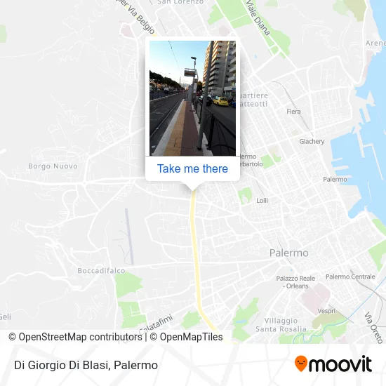 Di Giorgio Di Blasi map