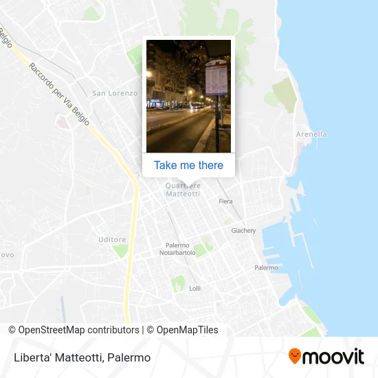 Liberty Matteotti map