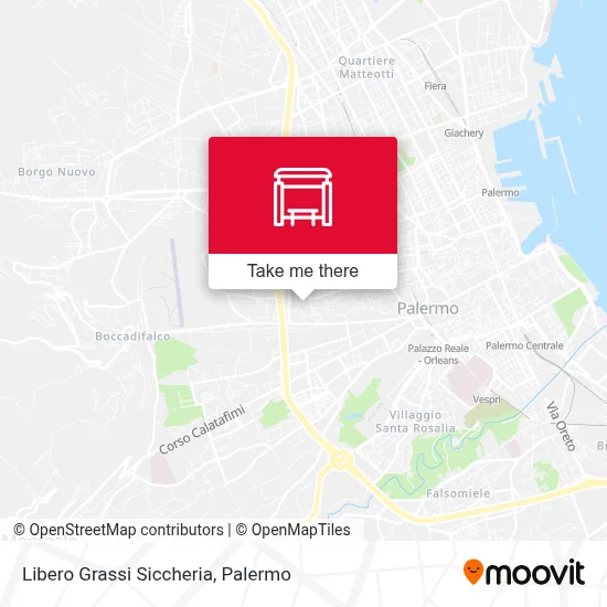 Libero Grassi Siccheria map