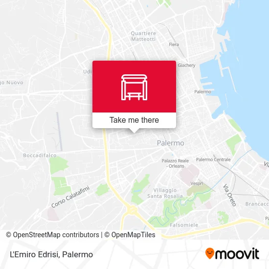 L'Emiro Edrisi map