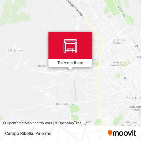 Campo Ribolla map