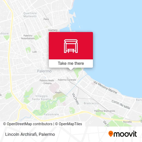 Lincoln Archirafi map