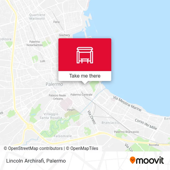 Lincoln Archirafi map