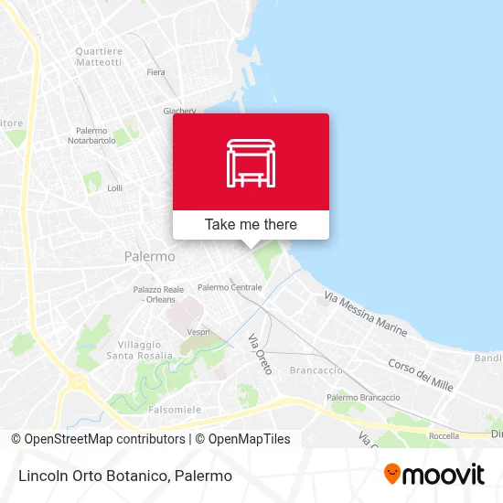 Lincoln Botanical Garden map