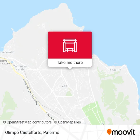 Olimpo Castelforte map