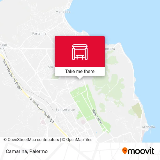 Camarina map