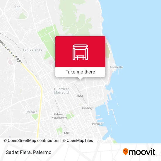 Sadat Fiera map