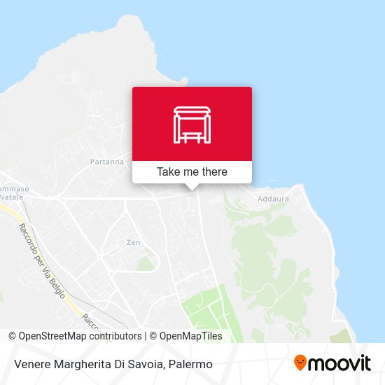 Venere Margherita Di Savoia map