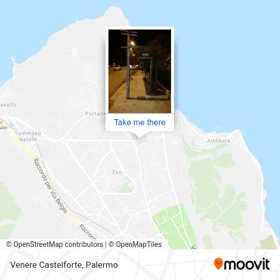 Venus Castelforte map