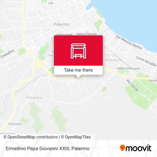 Ermellino Papa Giovanni XXIII map