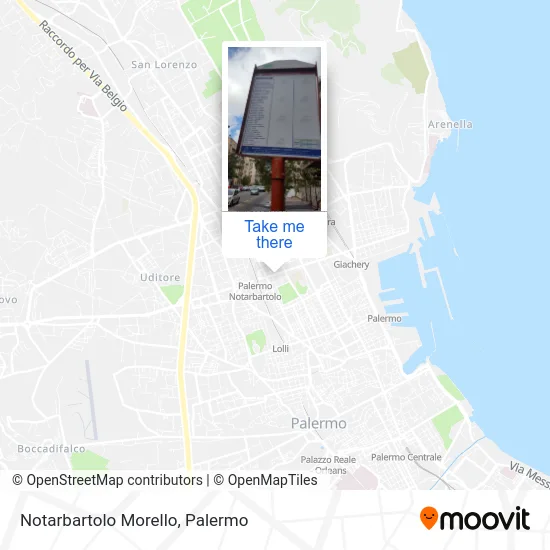 Notarbartolo Morello map