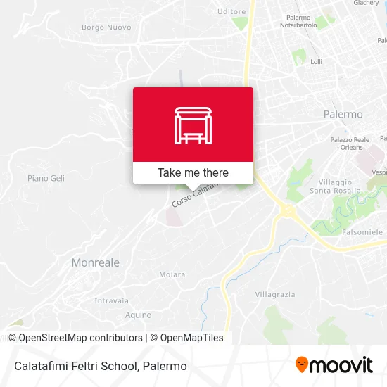 Calatafimi Feltri School map