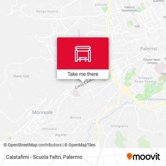 Calatafimi - Scuola Feltri map