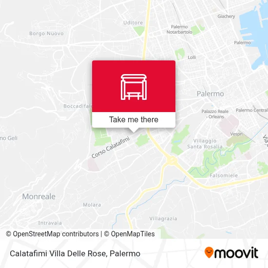 Calatafimi Villa Delle Rose map