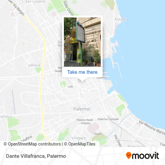 Dante Villafranca map