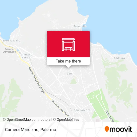 Carnera Marciano map
