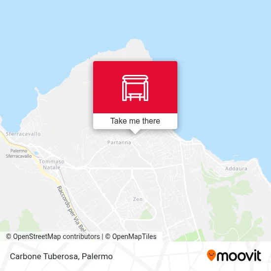 Carbone Tuberosa map