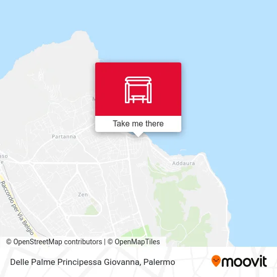 Delle Palme Principessa Giovanna map